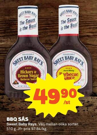 Stora Coop Bbq sås erbjuda