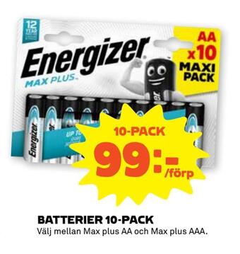 Stora Coop Batterier 10-pack erbjuda