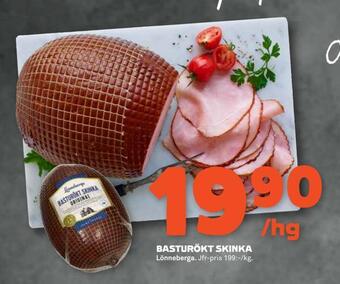 Stora Coop Basturökt skinka erbjuda