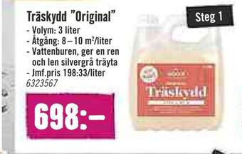 Hornbach Träskydd original erbjuda