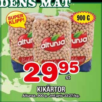 Nya Pulsen Kikärtor erbjuda