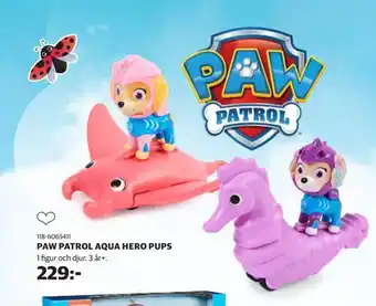 Lekia Paw patrol aqua hero pups erbjuda