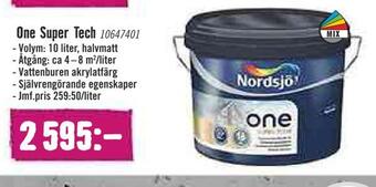 Hornbach One super tech erbjuda
