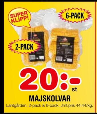 Nya Pulsen Majskolvar erbjuda