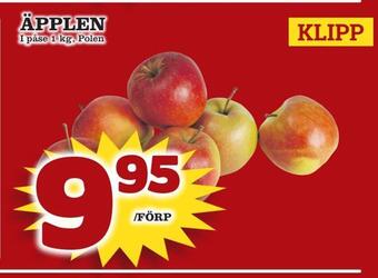 minmatbutik Äpplen erbjuda