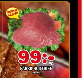 Nya Pulsen Färsk rostbiff erbjuda