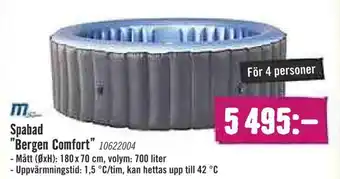 Spabad bergen comfort