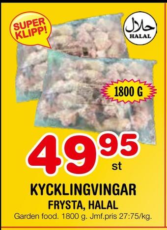 Nya Pulsen Kycklingvingar erbjuda