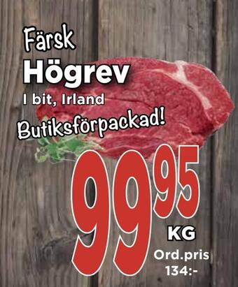 Supergrossen Högrev erbjuda