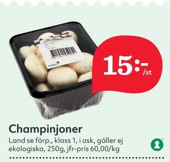 Hemköp Champinjoner erbjuda