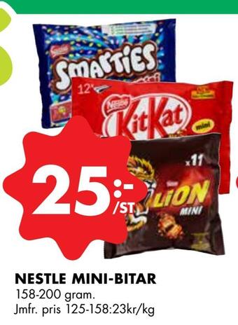 ÖoB Nestle mini-bitar erbjuda