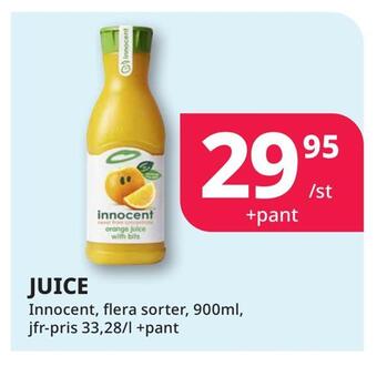 Tempo Juice erbjuda