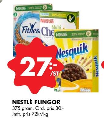 Nestlé flingor