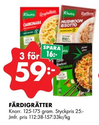 ÖoB Färdigrätter erbjuda