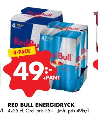 ÖoB Red bull energidryck erbjuda