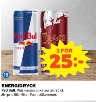 Coop Red bull energidryck erbjuda