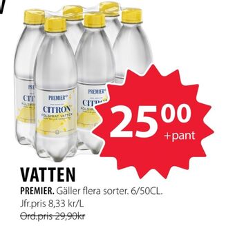 Handlar'n Citron mineralvatten erbjuda