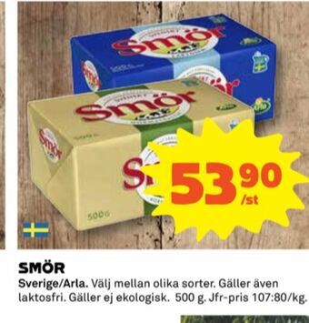 Coop Svenskt smör erbjuda