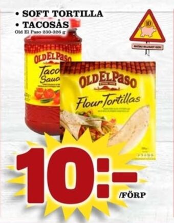 Matdax Old el paso tortillas erbjuda