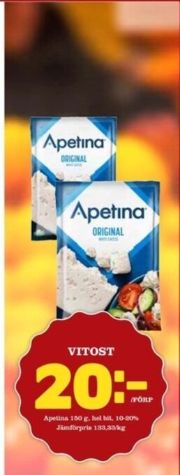 Matdax Apetina salladsost erbjuda