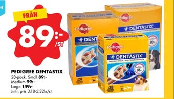 ÖoB Dentastix hundsnacks erbjuda