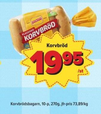 Östenssons Korvbrödsbagarn erbjuda