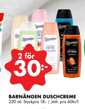 ÖoB Barnängen duschtvål erbjuda