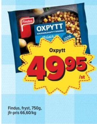 Östenssons Findus oxpytt erbjuda