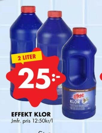 ÖoB Effekt rengöringsmedel erbjuda
