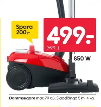 Rusta Via dammsugare erbjuda