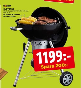 Jem&Fix Grillexpert klotgrill erbjuda