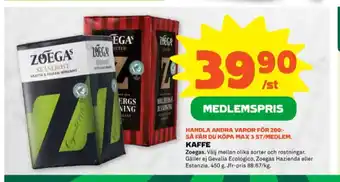 Skånerost kaffe malet