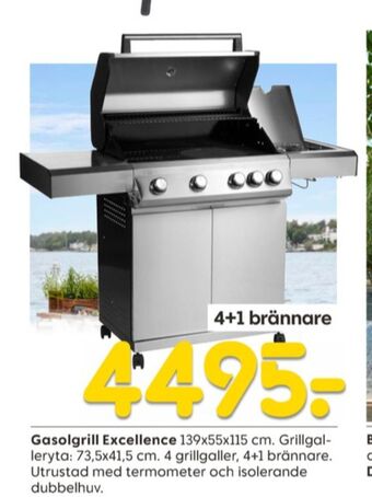 Rusta Dynor gasolgrill erbjuda