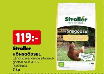 Jem&Fix Stroller naturgödsel erbjuda