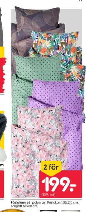 Rusta Adrenalin bäddset erbjuda