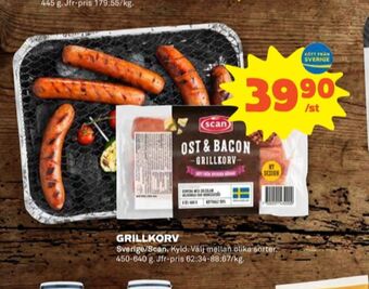 Stora Coop Scan grillkorv erbjuda