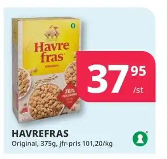 Tempo Havrefras frukostprodukt erbjuda