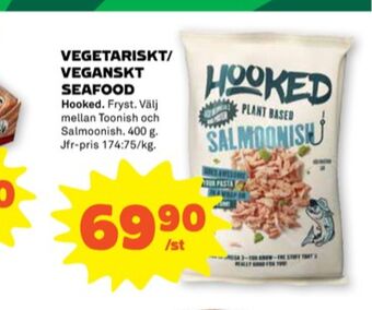 Stora Coop Hooked salmoonisih färdigrätter erbjuda