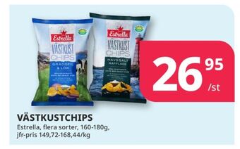 Tempo Estrella chips erbjuda