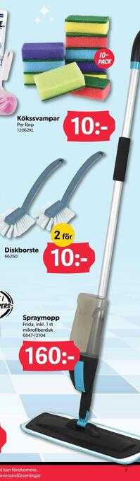 DollarStore Spraymopp erbjuda