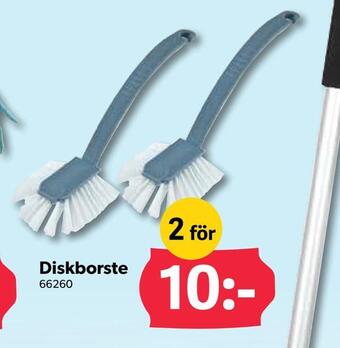 DollarStore Diskborste erbjuda