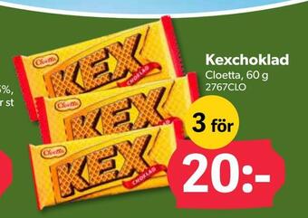 DollarStore Kexchoklad erbjuda