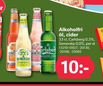 DollarStore Alkoholfri öl, cider erbjuda