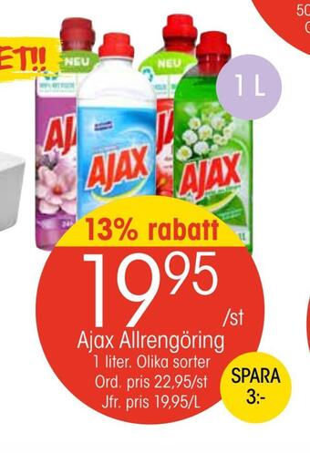 EKO Ajax allrengöring erbjuda