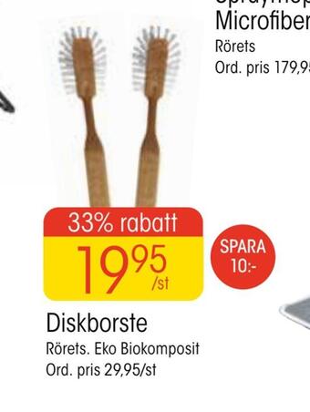 EKO Diskborste erbjuda