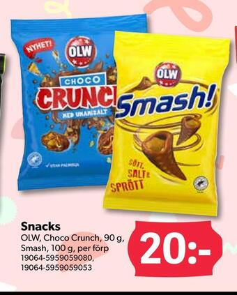 DollarStore Snacks erbjuda