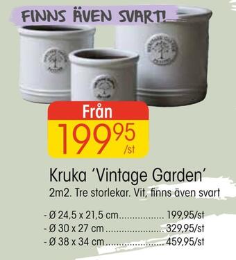 EKO Kruka 'vintage garden' erbjuda