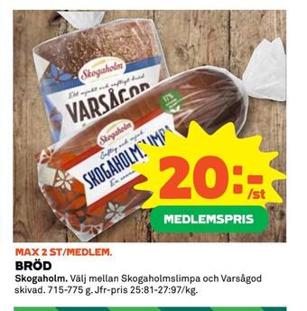 Coop Extra Bröd erbjuda