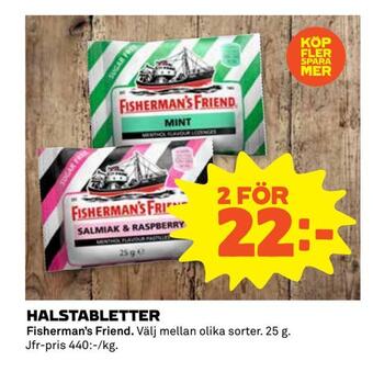 Coop Extra Halstabletter erbjuda
