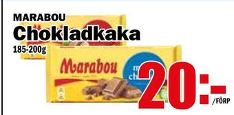 Matdax Chokladkaka erbjuda